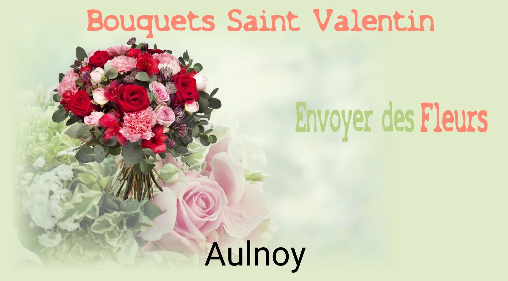 Roses de Saint-Valentin livrées à Aulnoy